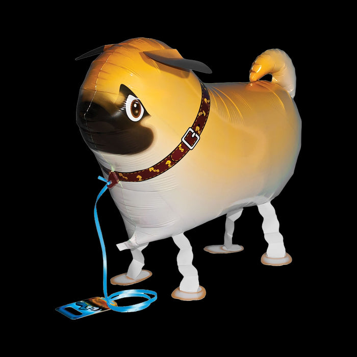 Airwalker Folienballon "Mops" | 55cm