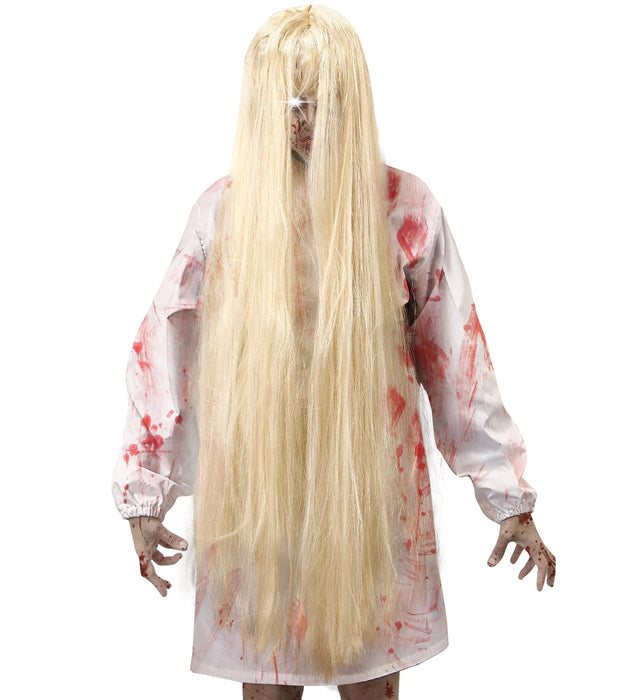 Damen Perücke "Horror Mädchen" 100 cm | Blond - Halloween