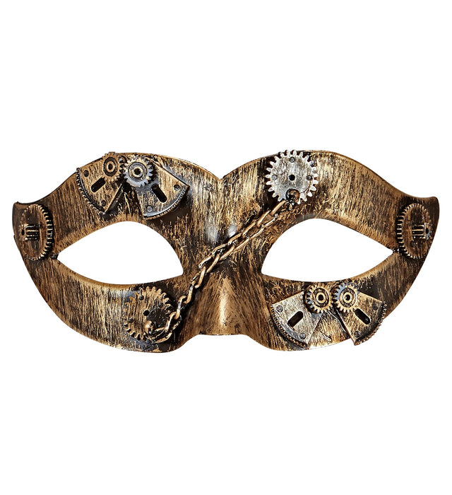 Steampunk Augenmaske für Damen | Kupfer