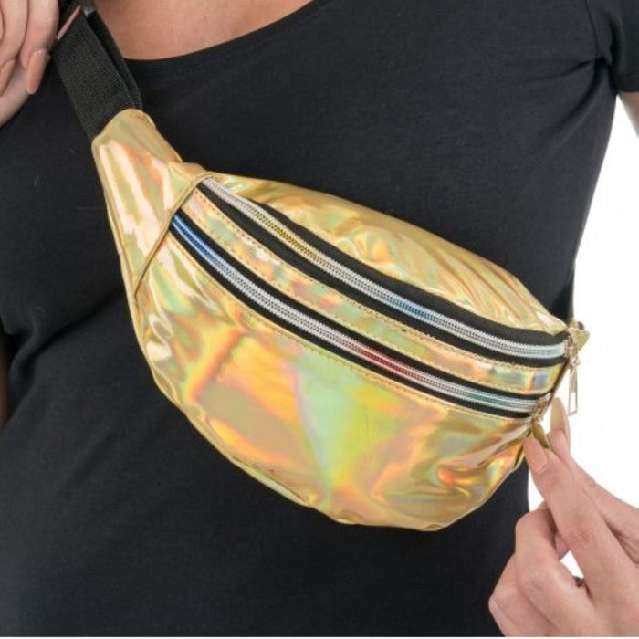 Bauchtasche | Gold Holografisch