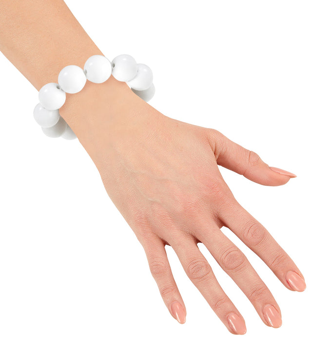 Armband 70er Jahre weiß