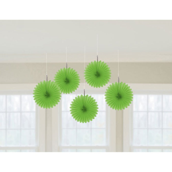 Dekofächer 5er Set Papier | Kiwi