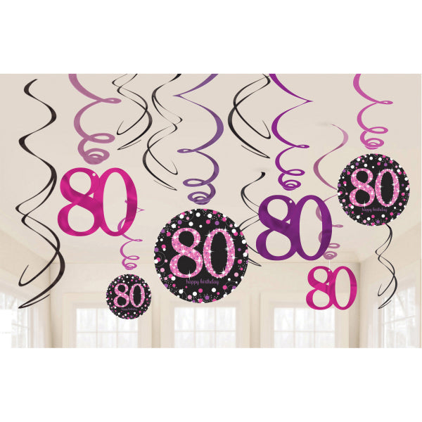 Swirldeko HB #80 Pink Sparkling 12Stk.