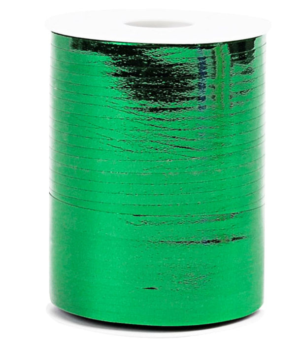 Geschenkband Polyband 10mm/250m Metallic Grün