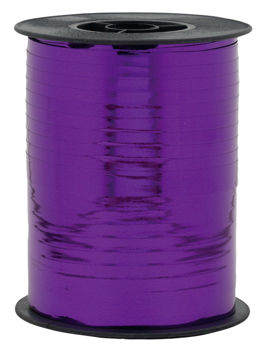 Geschenkband Polyband 10mm/250m Metallic Lila