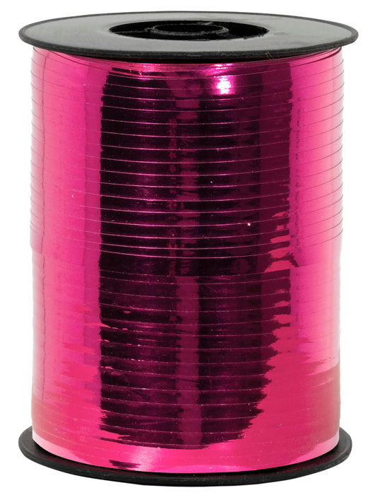 Geschenkband Polyband 5mm/250m Metallic Pink