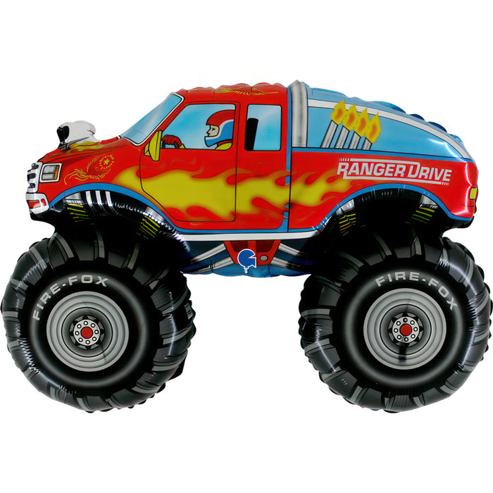 29" Folienballon Lose "Monster Truck" | HFE (Non-Metallic)
