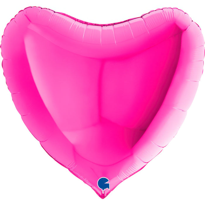 ABC36 Uni Herz 91 cm ø | Magenta