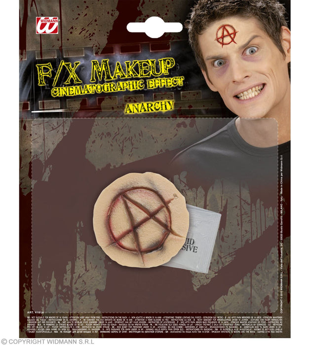 FX Make-up Halloween| Anarchie Symbol