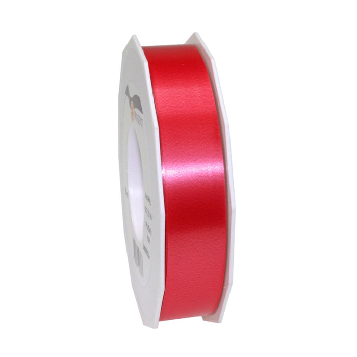 Geschenkband Polyband 25mm/91m Rot