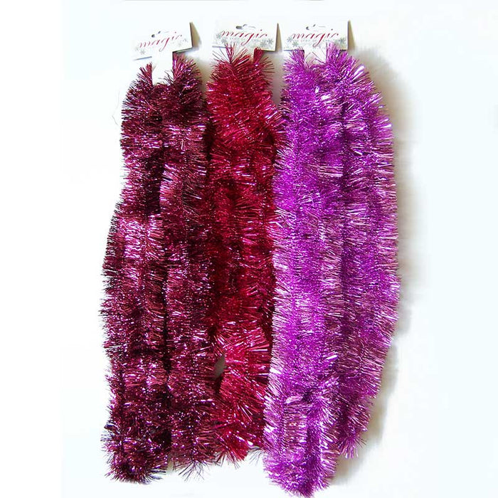 Girlande X-MasPink Mix | 7,5cm x2,7m