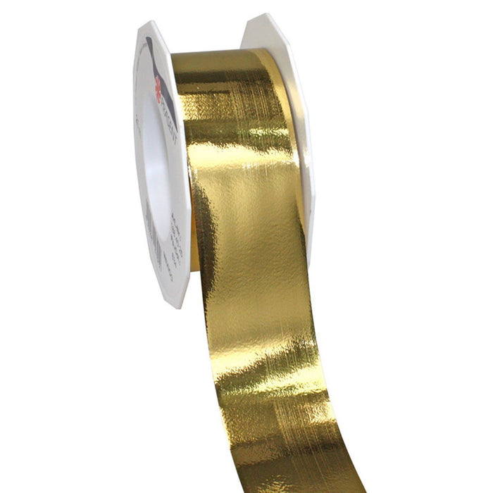 Geschenkband Polyband 40mm/25m Metallic Gold