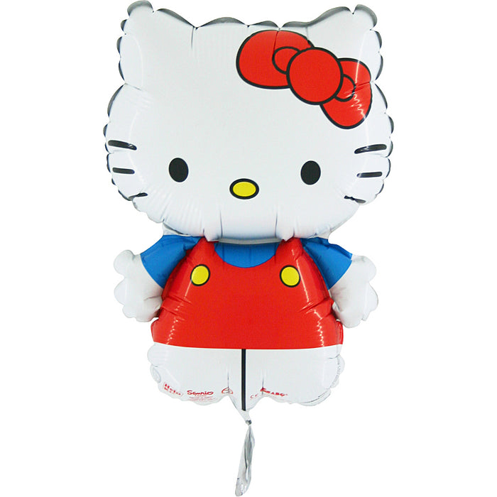 14" Miniloon "Hello Kitty Rot" (unverpackt)