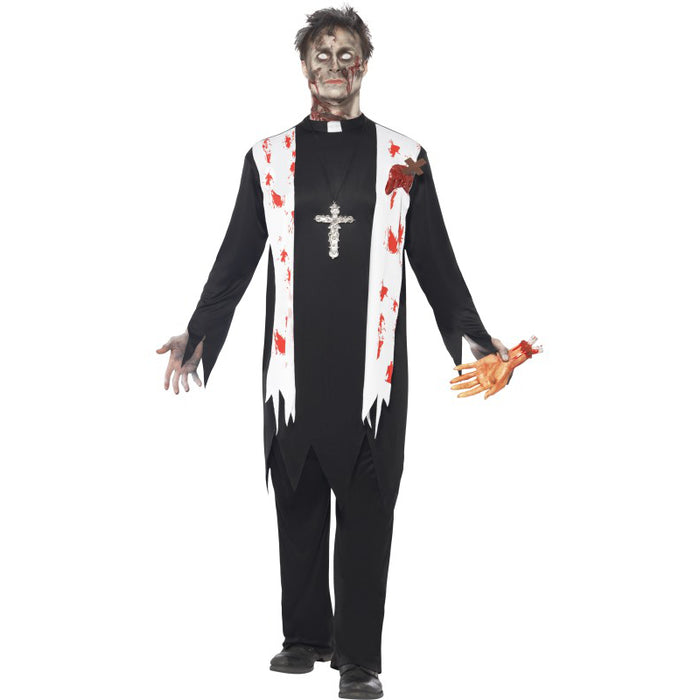 Kostüm Zombie Bloody Priest Gr.L