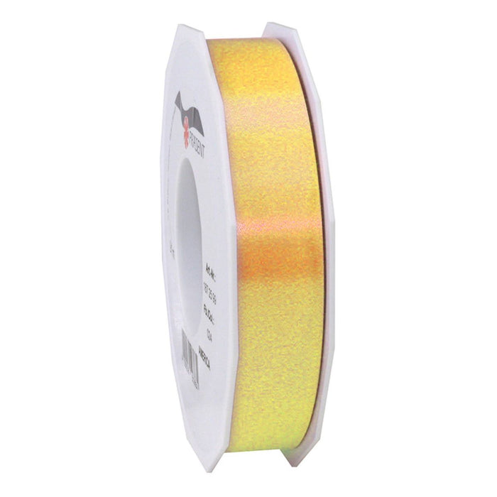 Geschenkband Polyband 25mm/91m Gelb
