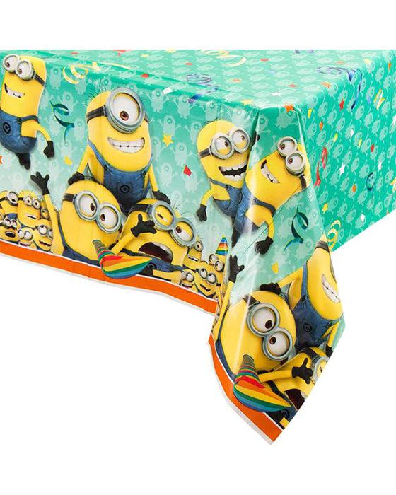 "Minions" Tischdeko | PVC Tischdecke 137x213cm
