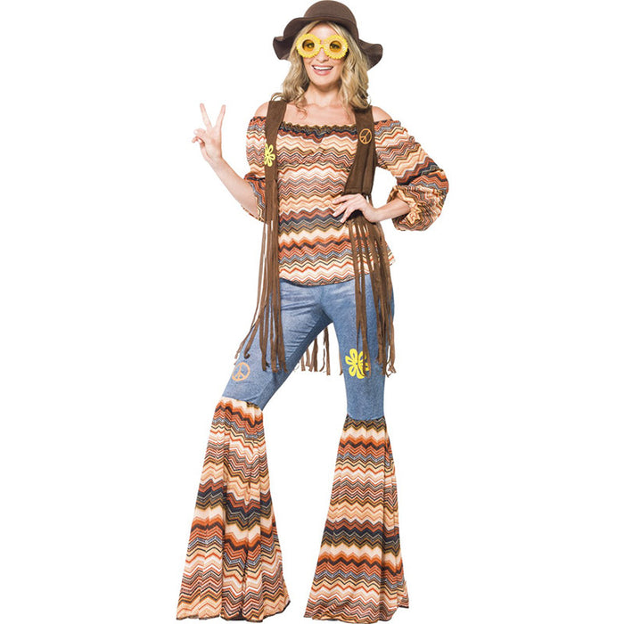 Kostüm Lady 60er Hippie Harmony Gr.L