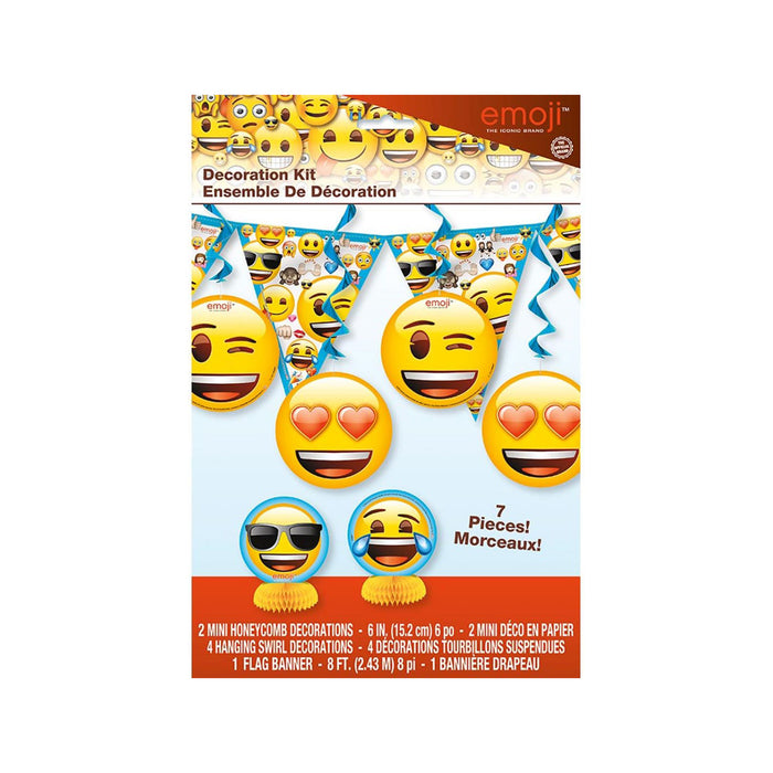 Dekoset Emoji 7-teilig