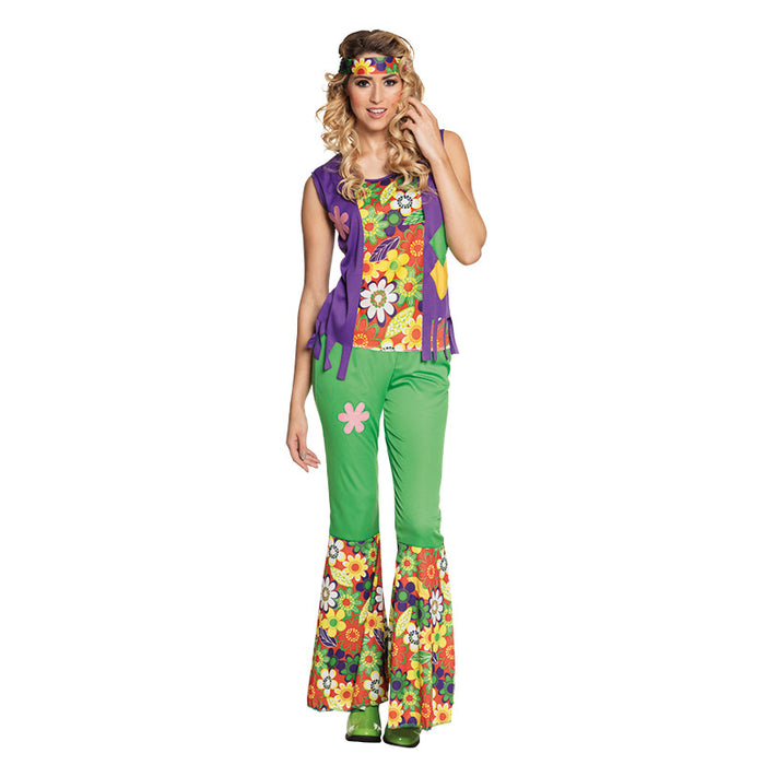 Kostüm Lady Woodstock Girl 70er Gr.M