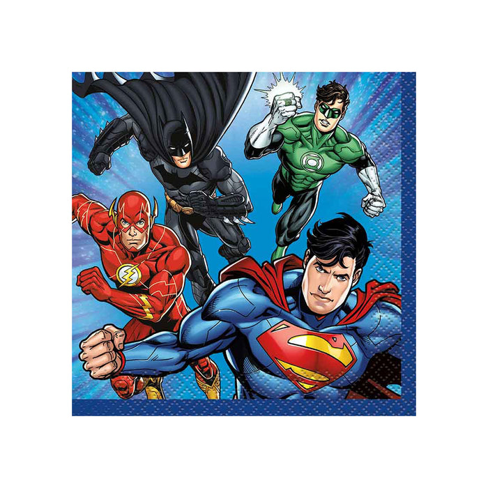 Servietten Justice League 16Stk./25cm