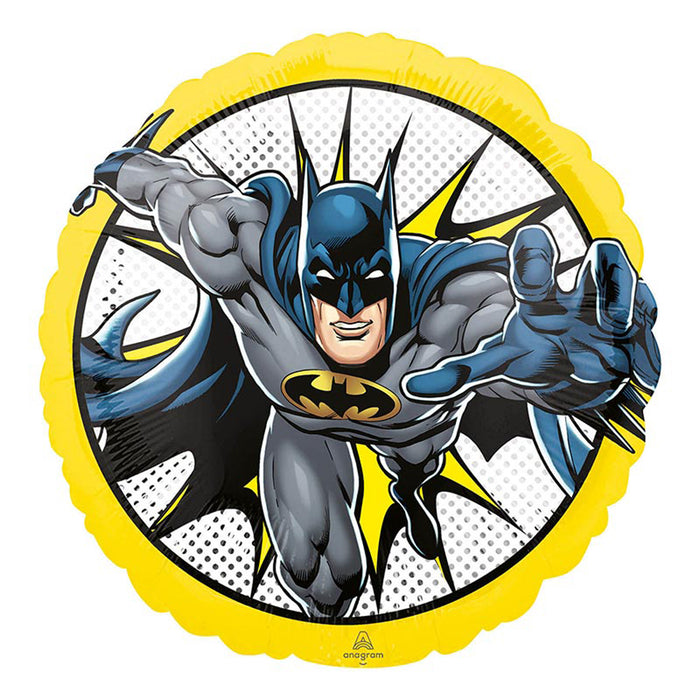 ABC18 Folienballon "Batman" S60 | Ø 45 cm