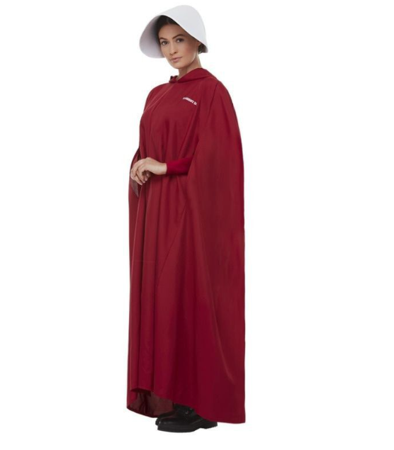 Kostüm Lady Handmaid Magd (Kleid,Umhang,Haube) STD