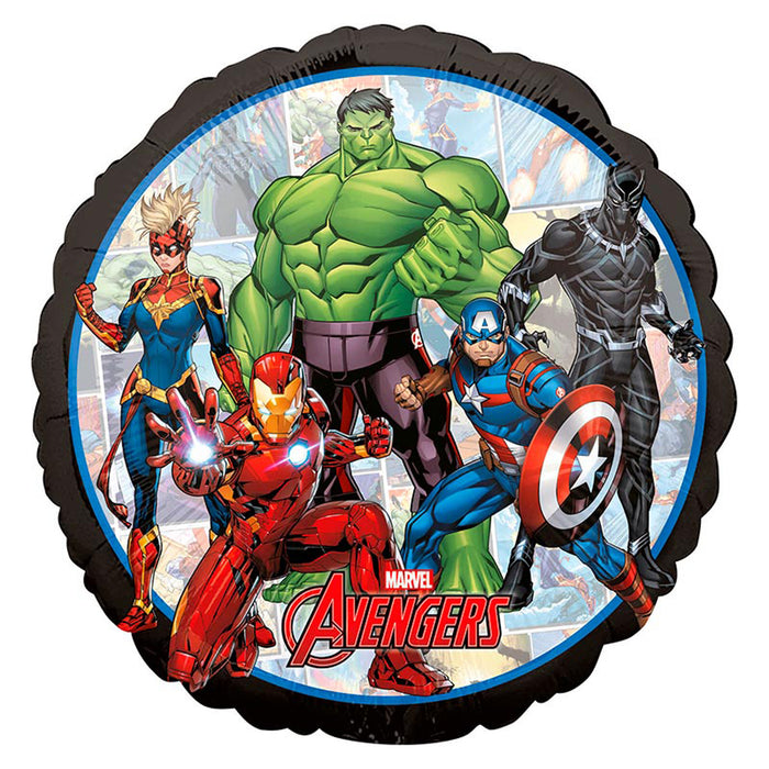 ABC18 Folienballon "Marvel Avengers" S60 | Ø 45 cm