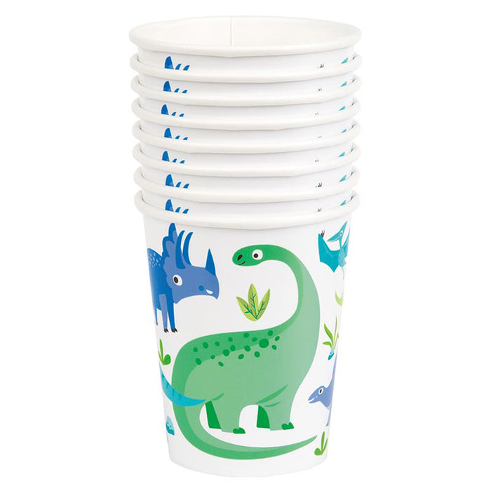 Pappbecher Dino 266ml/8Stk.