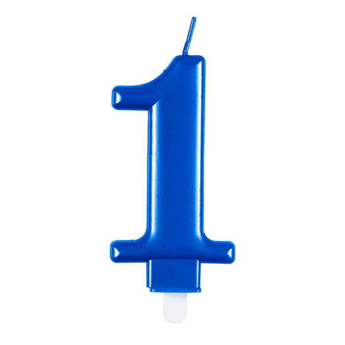Kerzenzahl Blau #1