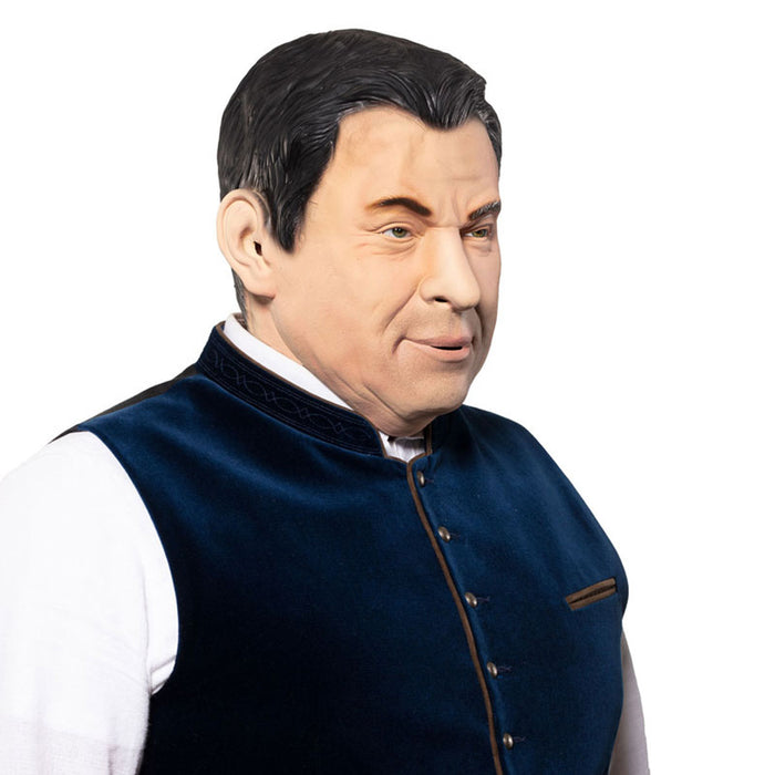 feiermeier Realistische Latex-Maske "Markus Söder" Politisches Satire-Accessoire für Karneval, Fasching, Halloween & politische Bühnenauftritte