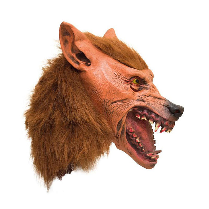 Maske Werwolf braun