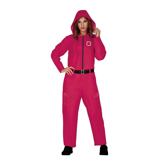 Kostüm Lady The Gamer Rot Gr.M(38/40)