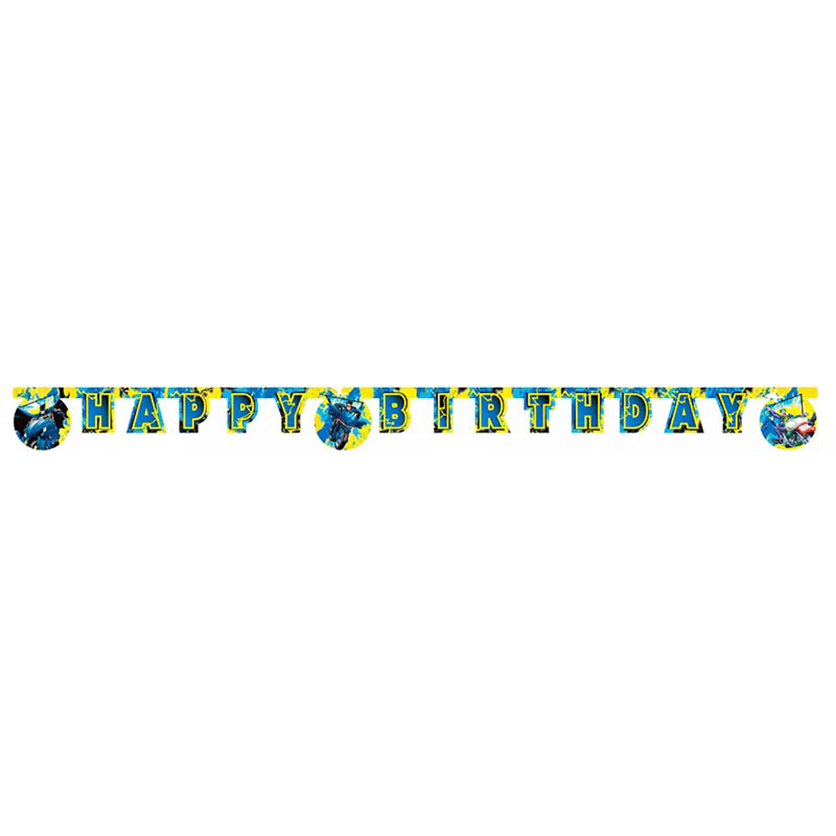 Happy Birthday Buchstabengirlande – Metallic, Für Geburtstagsdeko & Partys