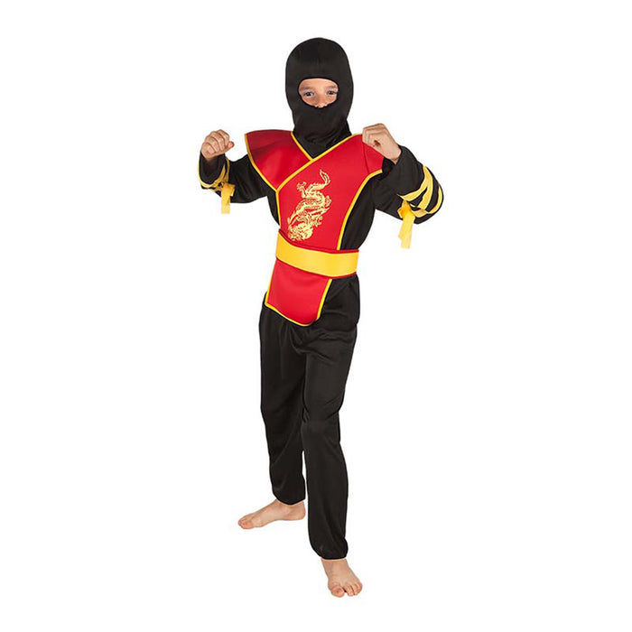 Kostüm Kid Ninja Master Gr. 110/128