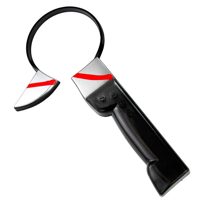 Haarreif Messer im Kopf