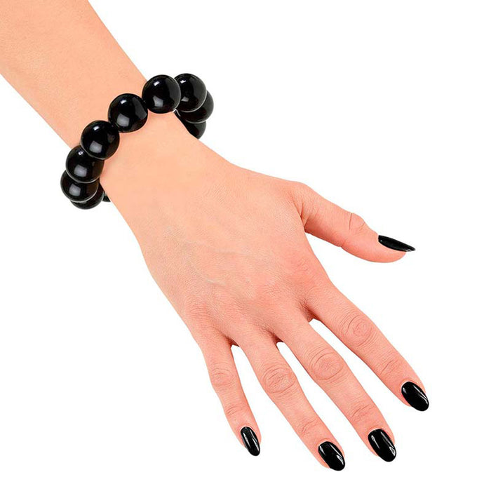 Armband 70er Jahre Schwarz