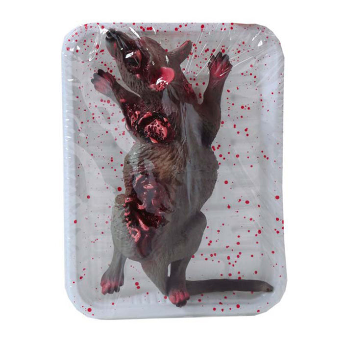 Ratte im Klarsichtpack | Halloween Dekoration