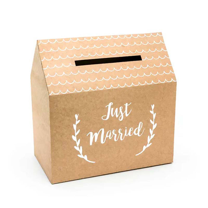 Kartenbox Just Married 30x30,5x16,5cm