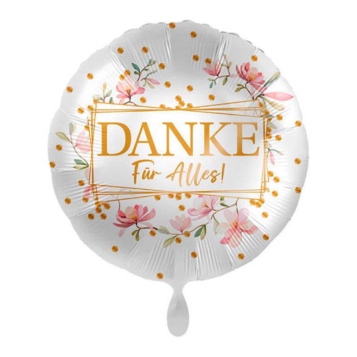 ABC18 Folienballon "Danke Für Alles" | Ø 43 cm