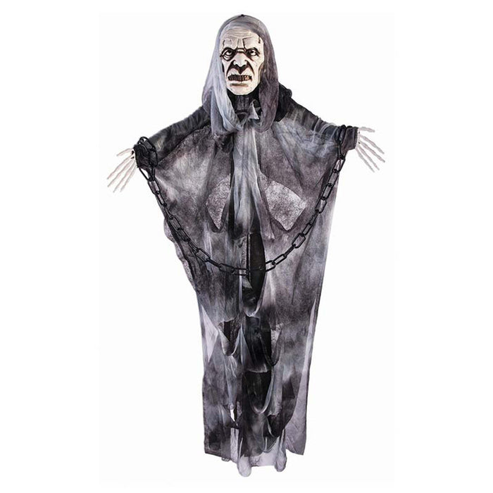 Hängefigur Zombie in Ketten ca. 95cm