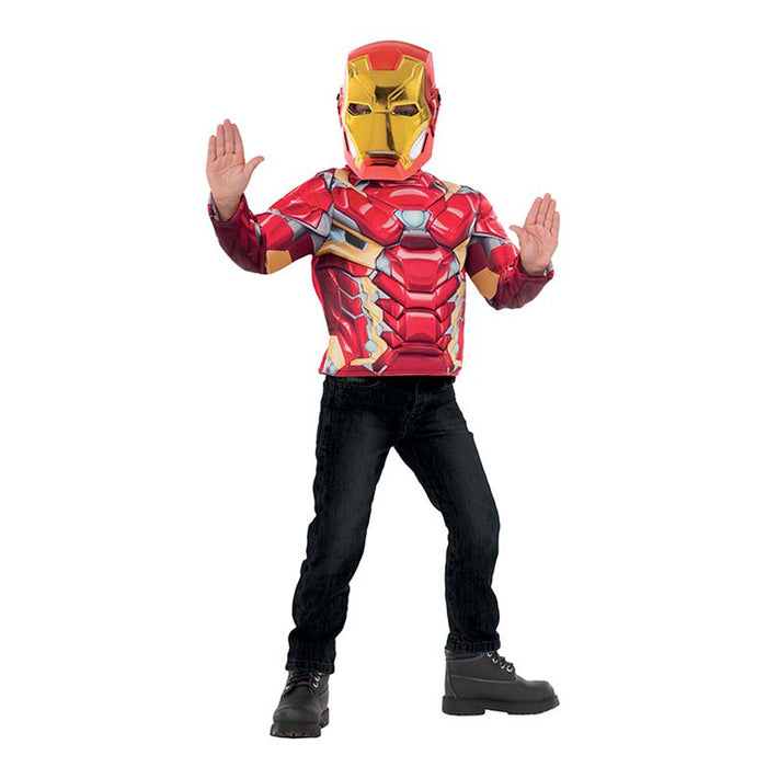 Kostüm Kid Oberteil Iron Man Avengers STD / OS