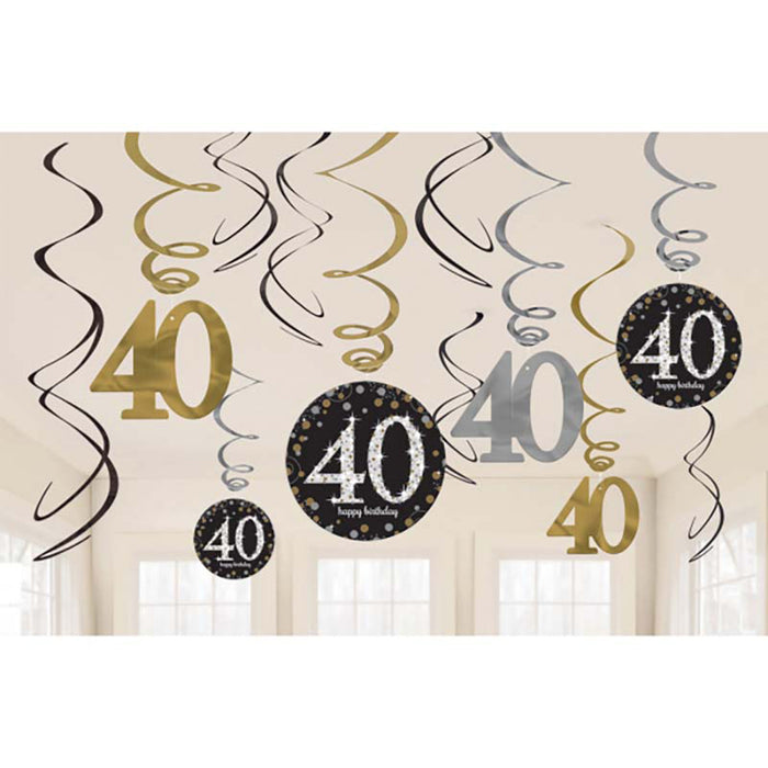 Swirldeko HB #40 Sparkling 12St.