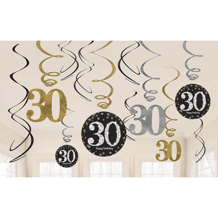Swirldeko HB #30 Sparkling 12St.