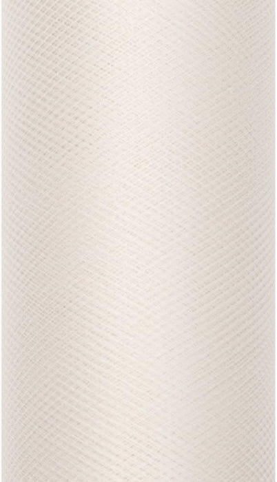 Dekostoff Tüll 0,15m x 9m Creme