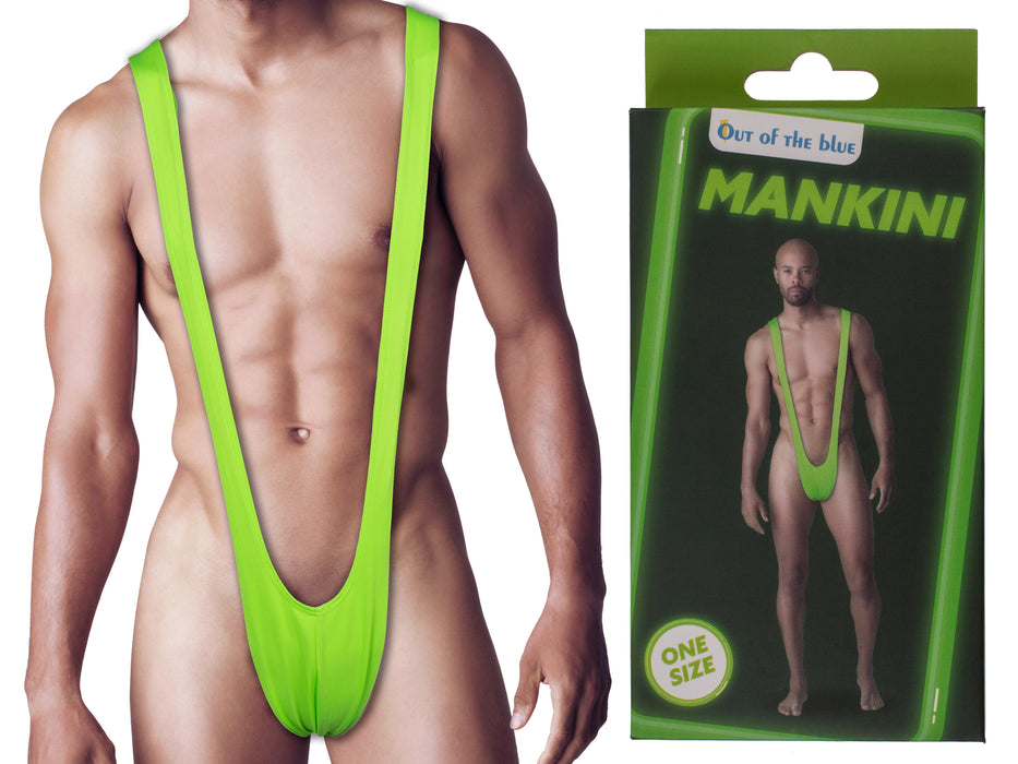 Herren Badeanzug Mankini | Grün
