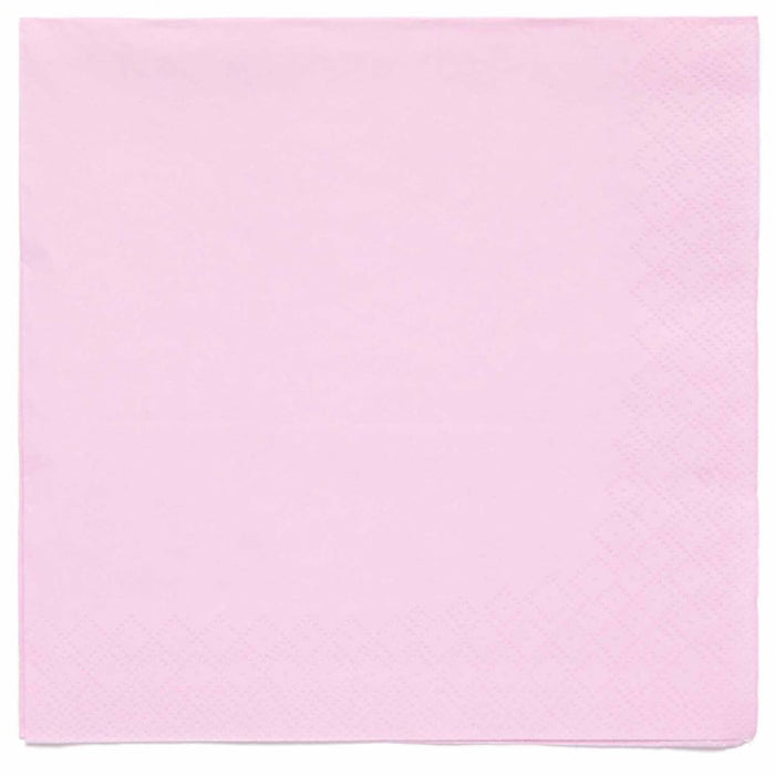 20 Servietten Unifarben 33 x 33 cm | Marshmallow