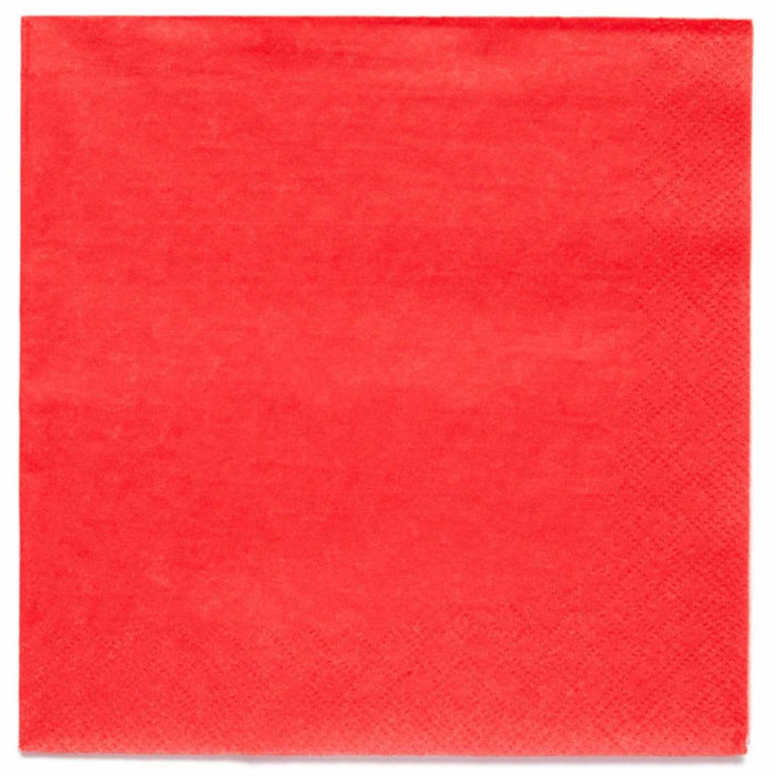 20 Servietten Unifarben 33 x 33 cm | Fiesta