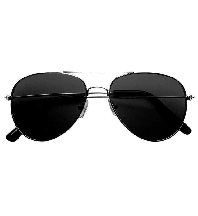 Pilotenbrille mit getönten Gläsern | Silber