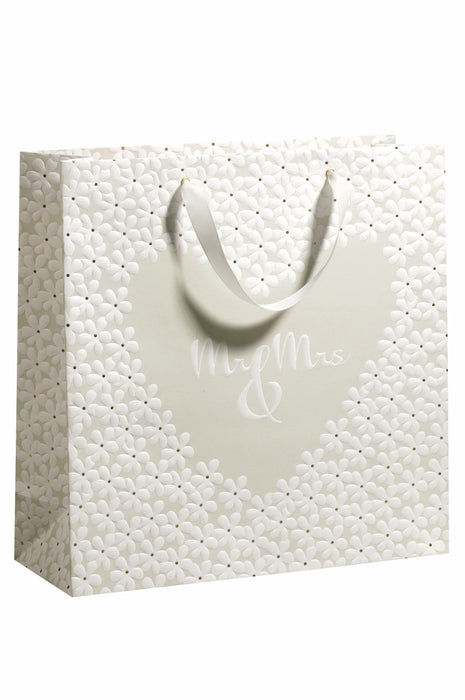 Geschenktüte "Mr & Mrs" | B33 x T12 x H33cm