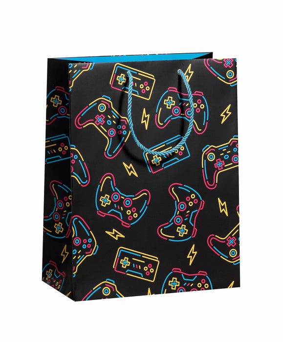 Geschenktüte "Gaming" | B26x T13,5 x H33,5cm